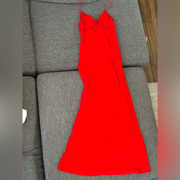 Red Maxi Princess Polly Dress size 10 - Picture 4 of 5